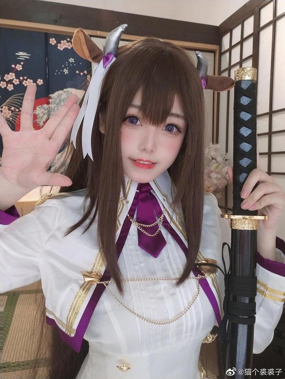 蜜汁猫裘微博早期图包，魔法少女cosplay原图曝光，不看后悔